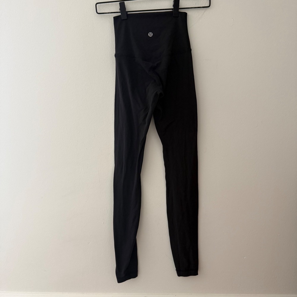 Lululemon Align High-Rise Pant 26 Black Nulu Yoga Leggings Size 0 - Picture 2 of 6